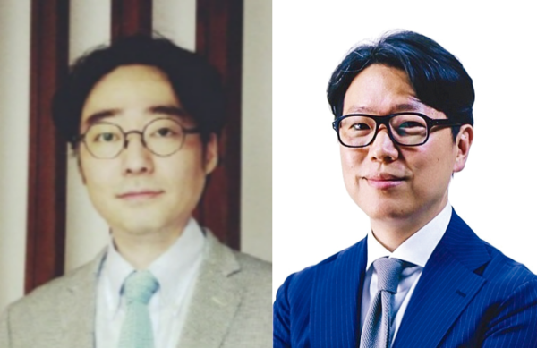 ▲ 임종윤 한미사이언스 미래전략 사장(왼쪽)과 임종훈 한미약품 그룹지원 사장.ⓒ한미약품