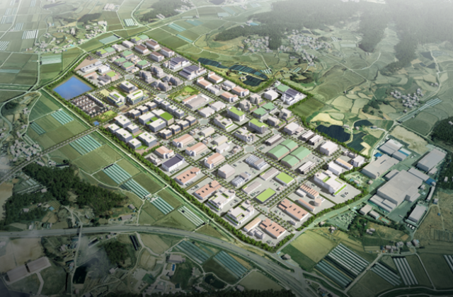 ▲ 논산 국방 특화 클러스터 조감도. ⓒ국토교통부