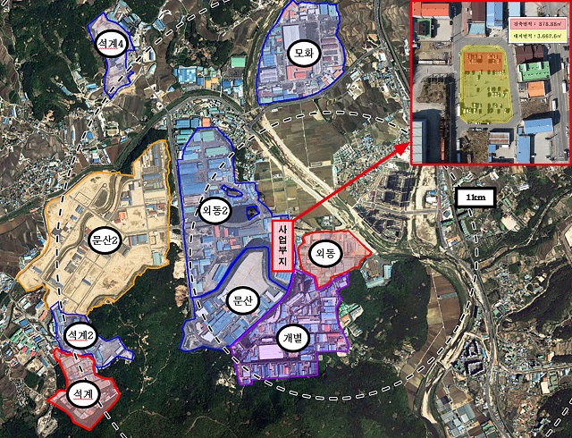▲ 경주시 외동산업단지 조감도.ⓒ경주시