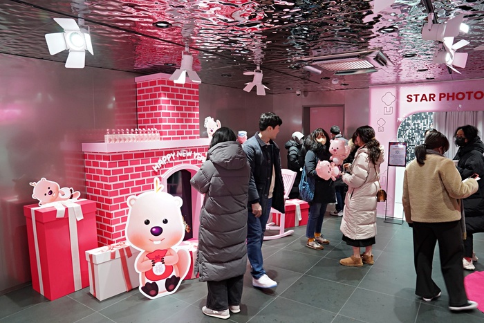 ▲ LDF 하우스 1층 잔망루피 쇼룸. ⓒ롯데면세점