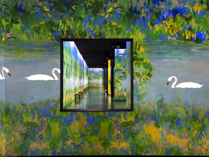 ▲ 빛의 벙커 인터루드 쇼 '마음 빛으로'.ⓒ티모넷