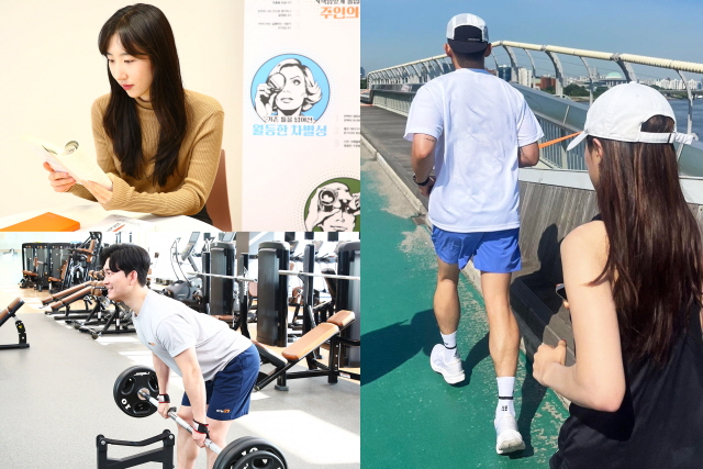 ▲ 한화 건설부문 임직원이 '100일 챌린지'에 참여하고 있는 모습. ⓒ한화 건설부문