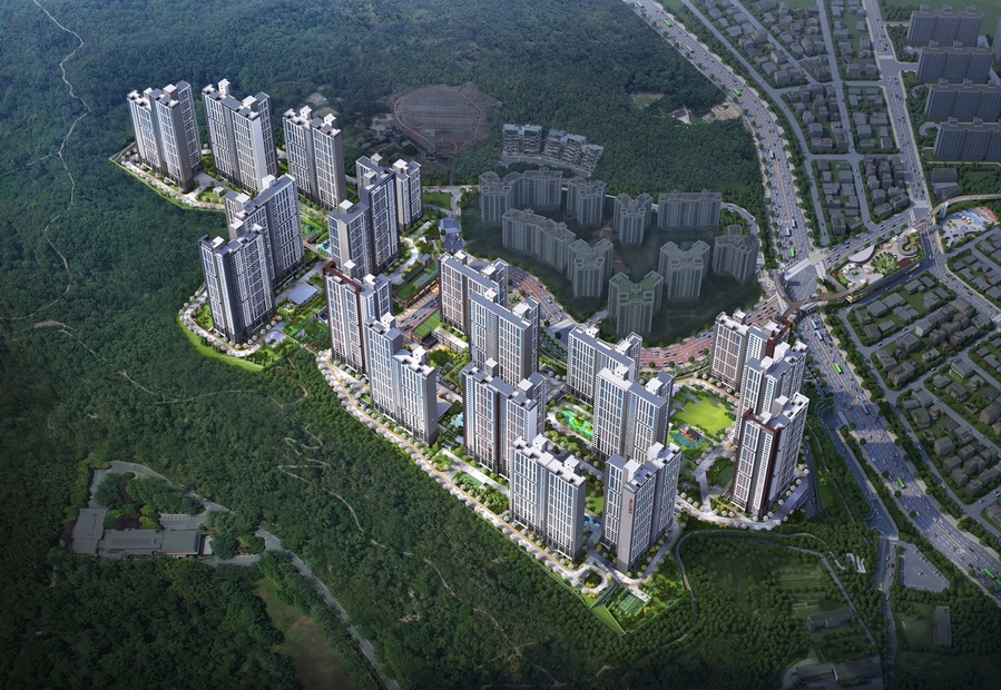 ▲ ‘힐스테이트 더샵 상생공원’ 조감도.ⓒ포스코이앤씨 컨소시엄