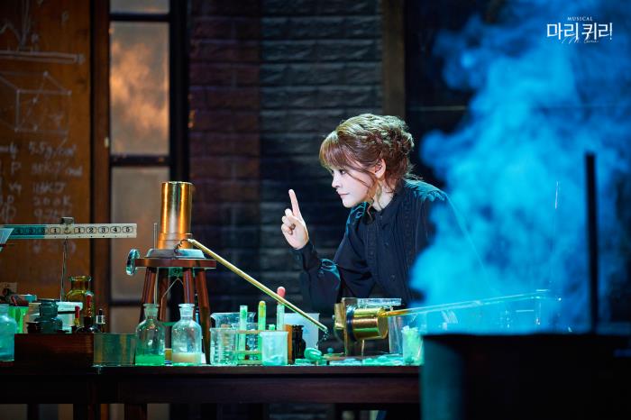 ▲ 뮤지컬 '마리 퀴리' 공연 사진.ⓒ라이브