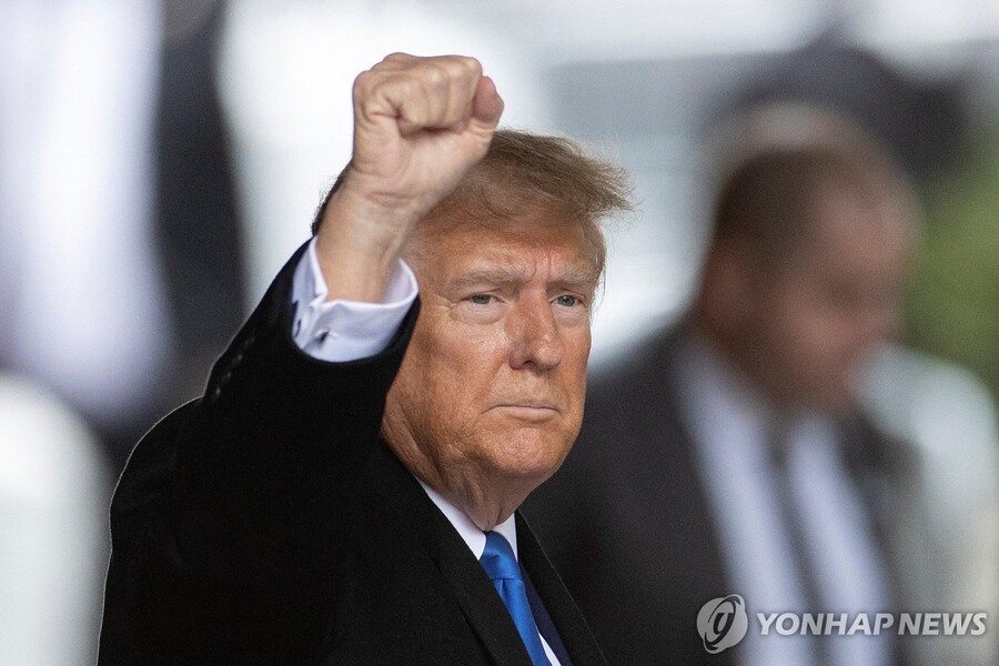 ▲ 도널드 트럼프 전 대통령. 
ⓒ연합뉴스