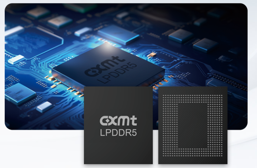 CXMT가 최근 개발한 LPDDR5 제품 이미지 ⓒCXMT