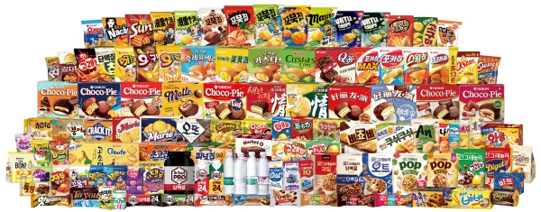 ▲ 오리온 제품들 ⓒ오리온