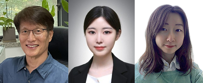 ▲ 이화여자대학교 이수영 교수 연구팀(왼쪽부터 이수영 교수, 김지희 박사, 류지나 대학원생). ⓒ이화여대