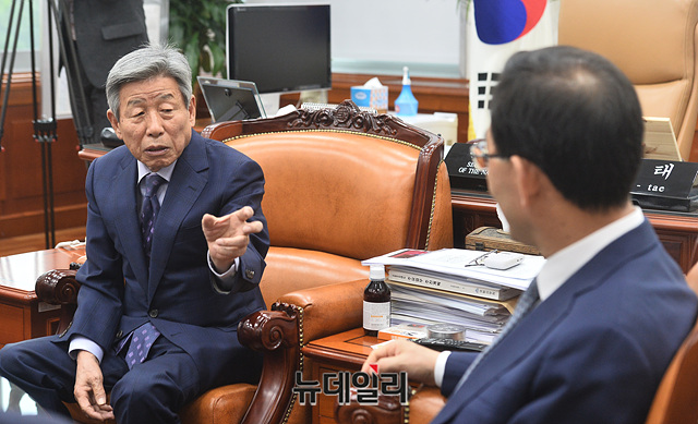 ▲ 유인태 전 국회 사무총장. ⓒ뉴데일리