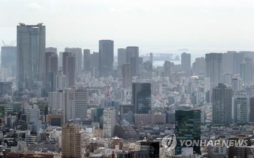 ▲ 고층 건물 늘어선 일본 도쿄 도심 모습. ⓒ연합뉴스