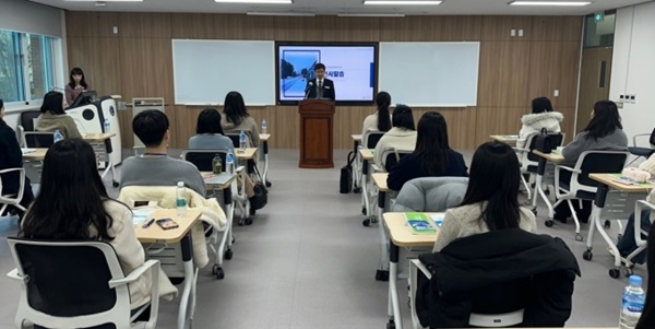 ▲ 대전교육연수원은 오는 23일까지 신규임용 예정교사를 대상으로 '직무연수(배움)' 과정을 운영한다.ⓒ대전교육청