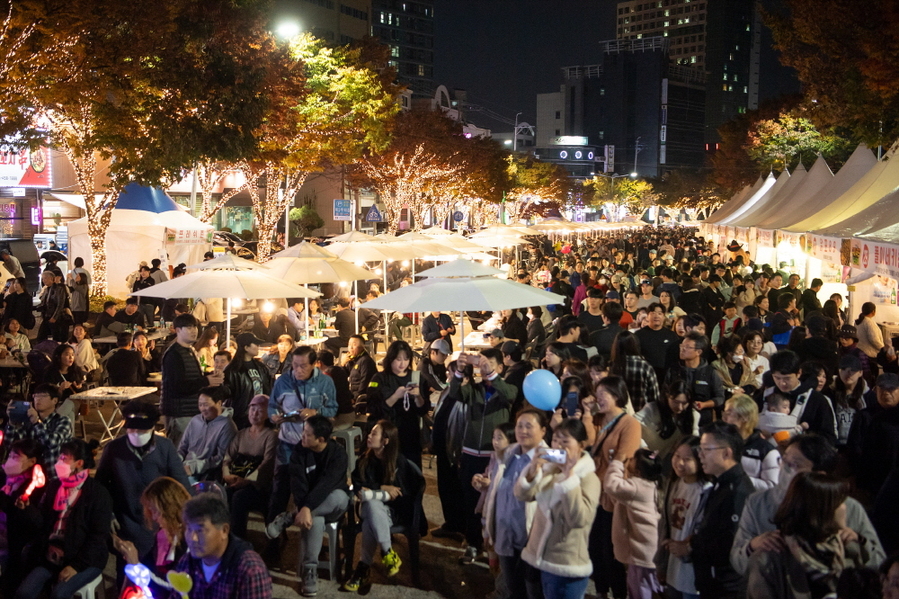 ▲ 구미푸드페스티벌 현장.ⓒ구미시
