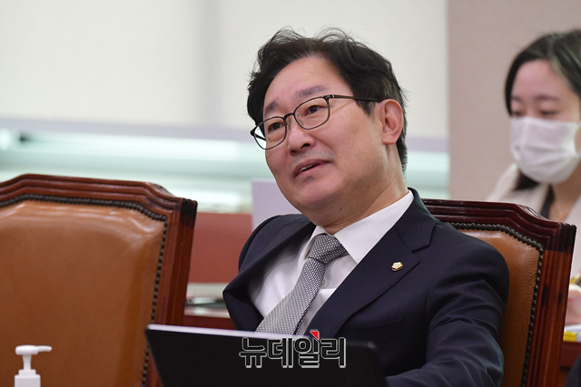 ▲ 더불어민주당이 26일 박범계 의원을 중앙당 선거관리위원장으로 선임했다.ⓒ이종현 기자