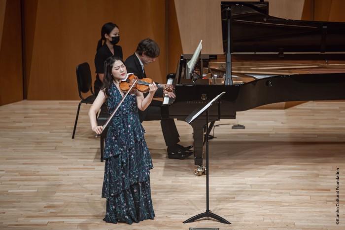 ▲ 바이올리니스트 임도경.ⓒ금호문화재단