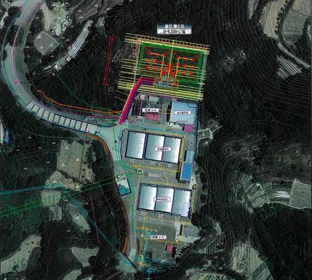 ▲ 울진정수장 배수지 확장 사업 조감도.ⓒ울진군