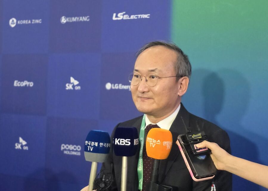 ▲ 이석희 SK온 대표ⓒ공동취재단