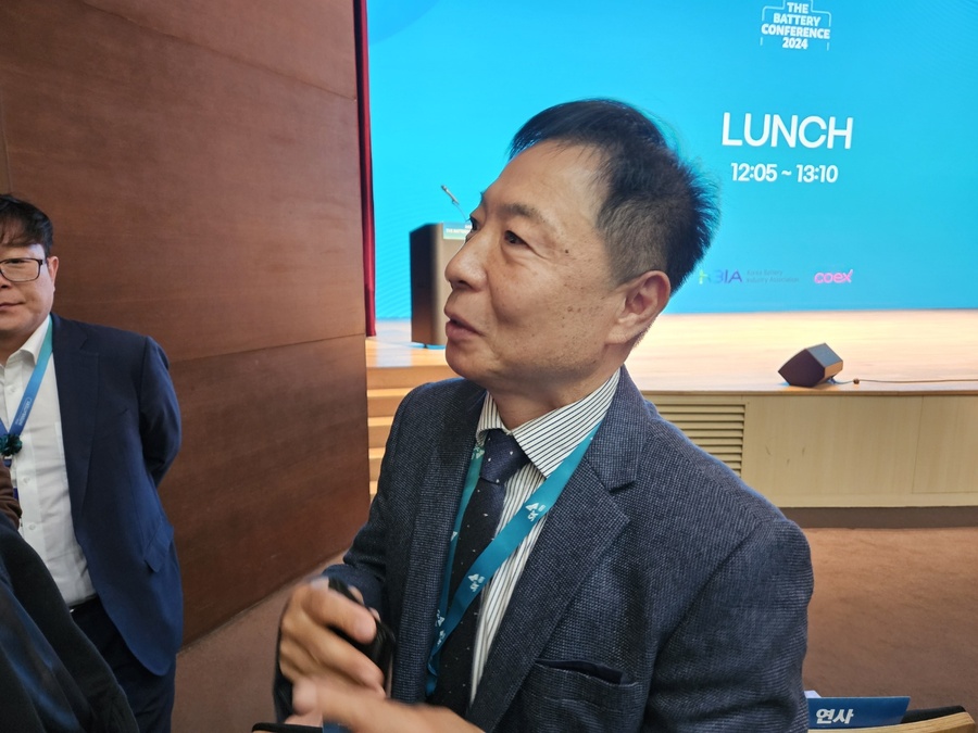 ▲ 이존하 SK온 연구위원ⓒ김병욱 기자