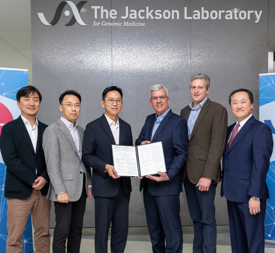 ▲ LG AI연구원과 잭슨랩(The Jackson Laboratory)은 질병을 예측하고 신약과 치료제 개발에 활용할 AI 공동 연구개발에 나서기로 했다. ⓒ잭슨랩 제공