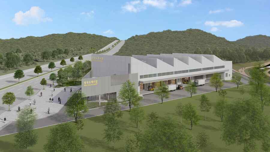 ▲ 신축 서울 양곡도매시장 조감도. ⓒ서울시 제공