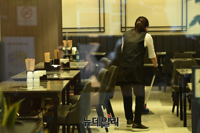 ▲ 서울 여의도에 위치한 한 식당.ⓒ뉴데일리DB