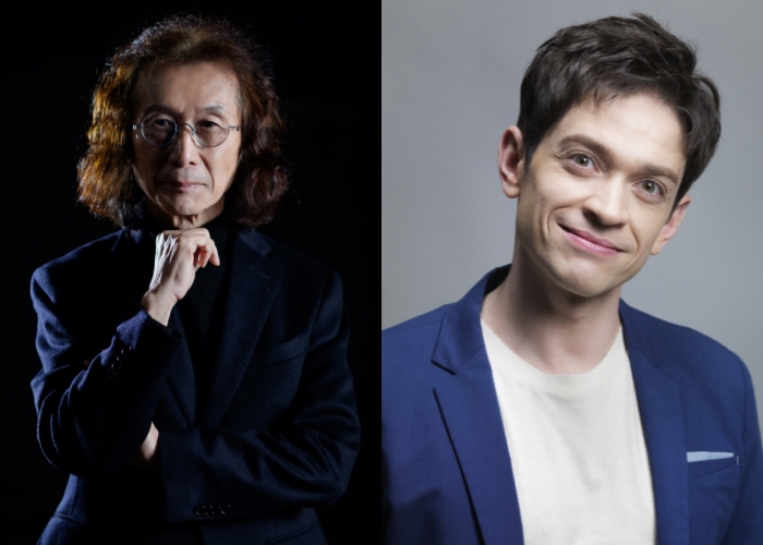 ▲ 김성진 경기시나위오케스트라 예술감독과 독일 출신의 방송인 다니엘 린데만.ⓒ경기아트센터