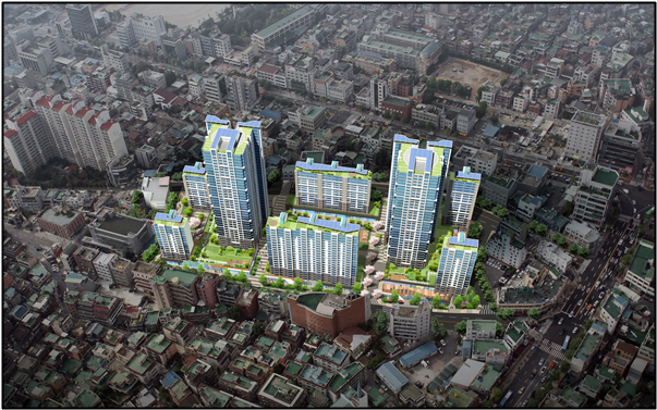 ▲ 서울 동작구 신대방동 역세권 장기전세주택 조감도.ⓒ서울시