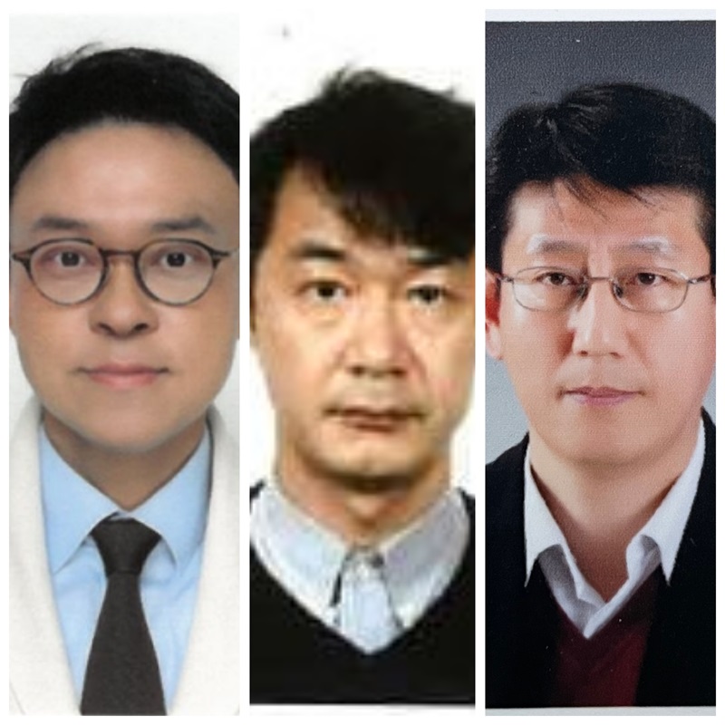 ▲ 상공의날 수상한 성원메디칼 이대희대표와 제이에이치씨 김병선 대표.㈜아이엔에스 한문석 상무.ⓒ청주상공회의소