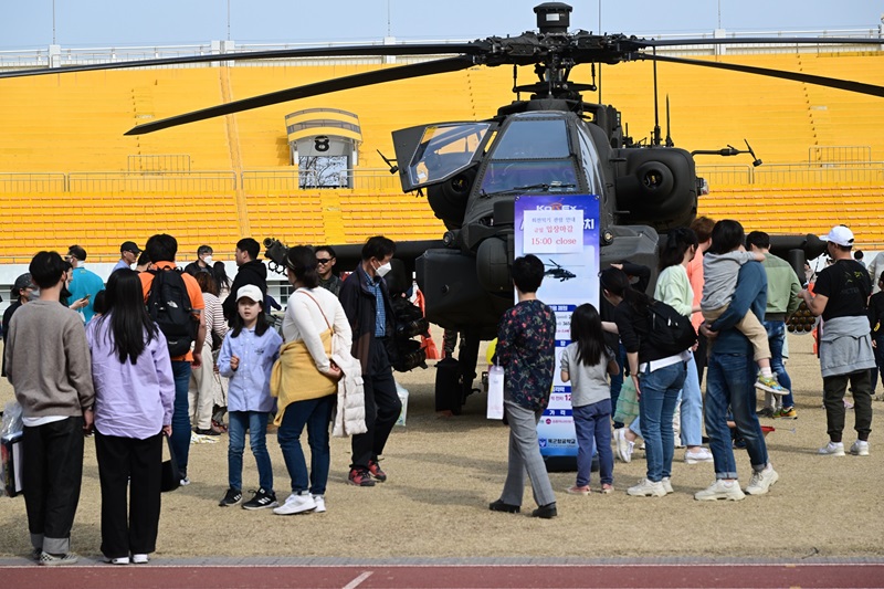 ▲ 한국회전익기 전시회,ⓒ논산시