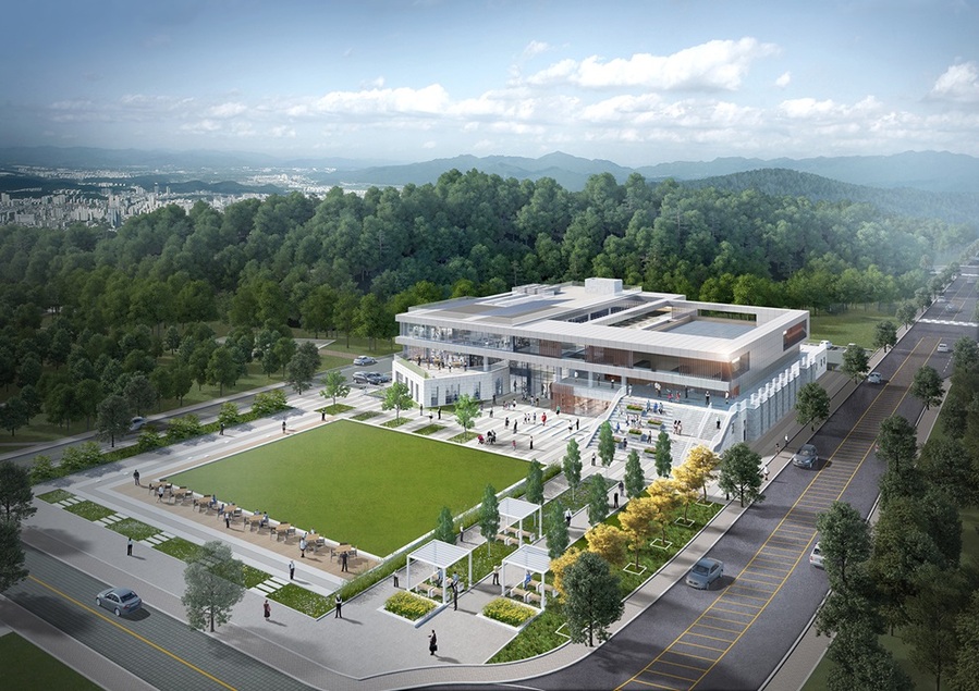 ▲ ‘충북혁신도시 복합혁신센터’조감도.ⓒ진천군