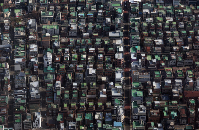 ▲ 서울 송파구의 한 주택가 모습.ⓒ연합뉴스