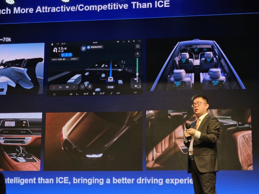 ▲ 니 쩡 CATL 아시아 총괄이 25일 서울 강남구 한국과학기술회관에서 SNE리서치가 개최한 '2024 넥스트 제너레이션 배터리 세미나(NGBS)'에서 기조연설을 진행하고 있다ⓒ김병욱 기자