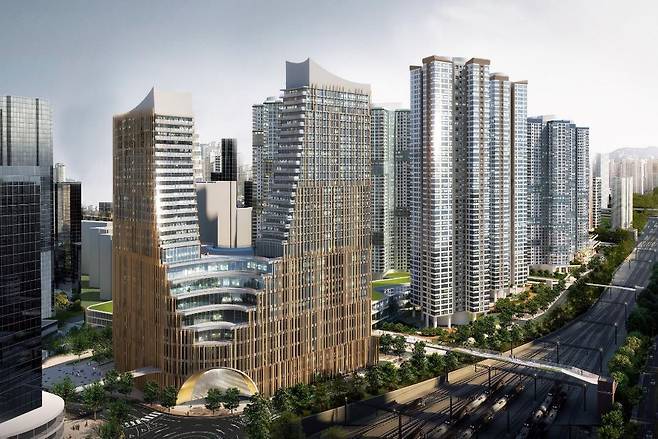 ▲ 서울 광운대역 전략거점 일대 개발모습.ⓒ서울시