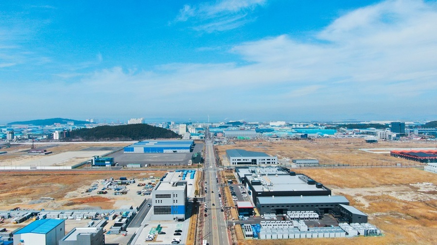 ▲ 새만금 국가산업단지 1공구 전경.ⓒ