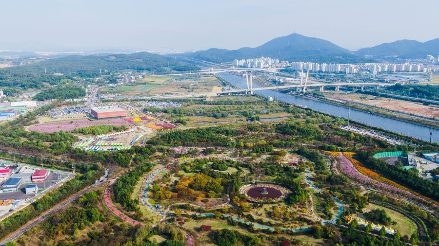 ▲ 인천시 서구 백석동 수도권매립지내 야생화단지 전경.ⓒ수도권매립지공사 제공