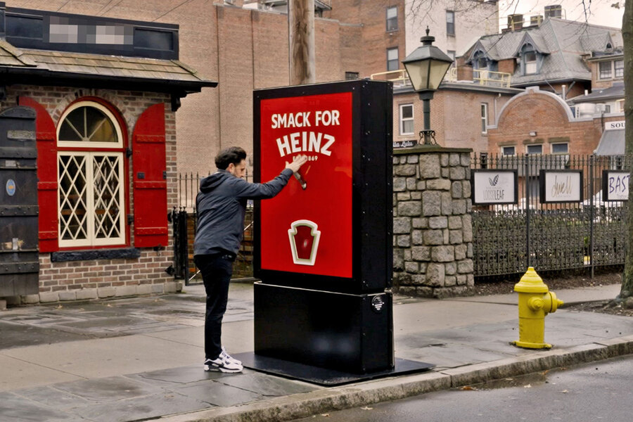 ▲ 하인즈의 'Smack for Heinz' 캠페인. ©Heinz