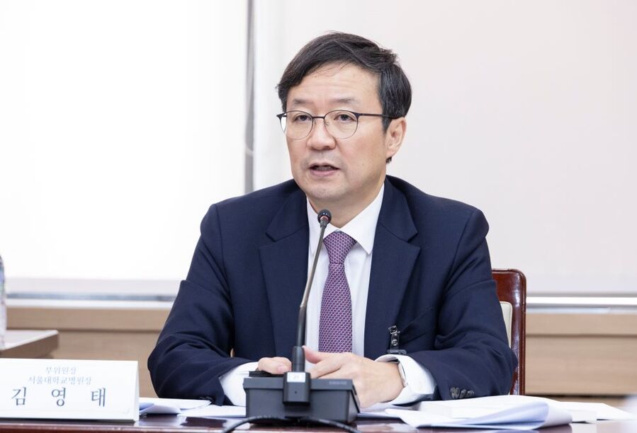 ▲ 김영태 바이오헬스혁신위원회 부위원장이 4일 오후 2시 정부서울청사에서 열린 '제2차 바이오헬스혁신위원회'에서 발언하고 있다. ⓒ보건복지부
