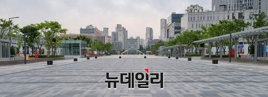 ▲ 도시상징광장 모습.ⓒ뉴데일리 D/B