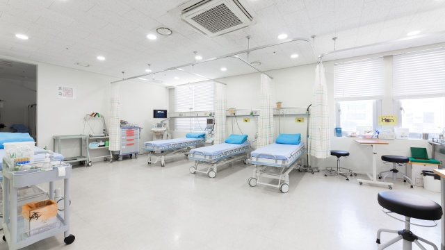 ▲ 남양주백병원 응급진실료실 모습. ⓒ남양주백병원 제공
