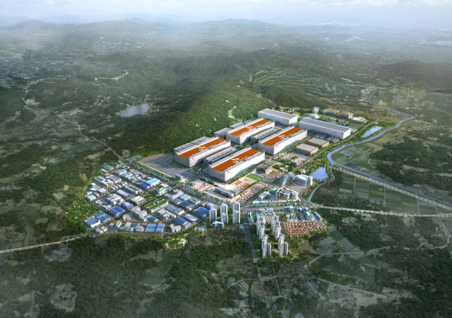 ▲ 삼성전자 미국 테일러 공장 건설 모습 ⓒ삼성전자