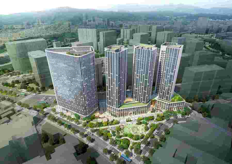 ▲ 마포로 5구역 10·11지구 조감도. ⓒ서울시 제공