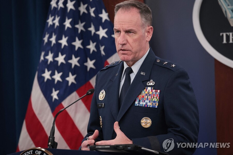 ▲ 라이더 미국 국방부 대변인. ⓒAFP/연합뉴스