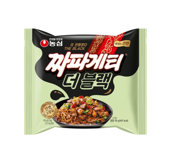 ▲ '짜파게티 더블랙'ⓒ농심