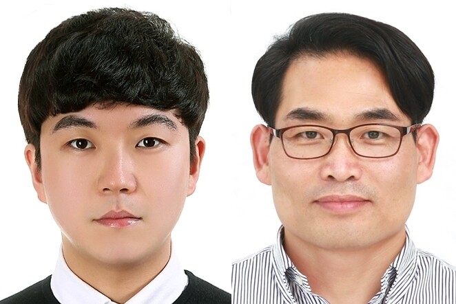 ▲ (좌측)신재혁 박사과정생, 김진수 교수.ⓒ전북대