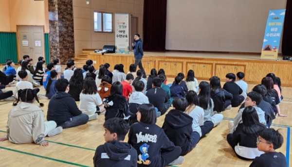 ▲ 대전교육연수원은 지난 22일 대전흥룡초등학교를 시작으로 초등학교 16교, 총 1016명 대상 2024 ‘찾아가는 초등 야영 수련교육’을 운영한다.ⓒ대전교육청