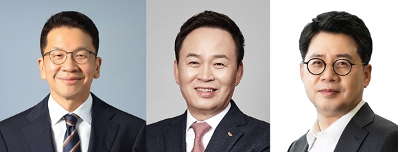 ▲ (왼쪽부터) 최창원 수펙스추구협의회 의장, 장용호 SK(주) CEO, 박상규 SK이노베이션 CEO
ⓒSK그룹
