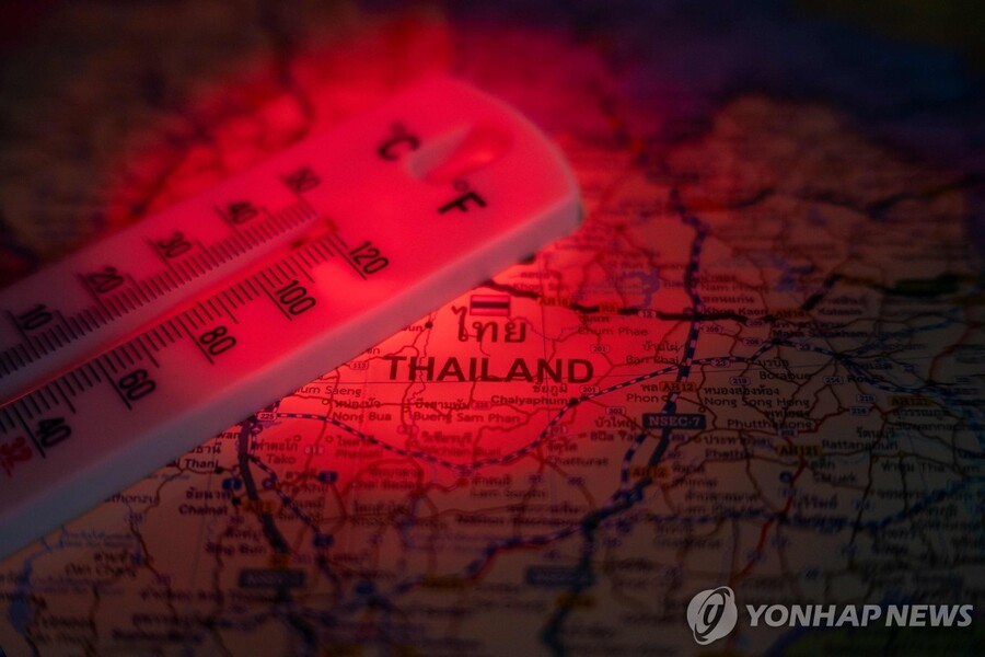 ▲ 태국 이상기후. ⓒAFP/연합뉴스