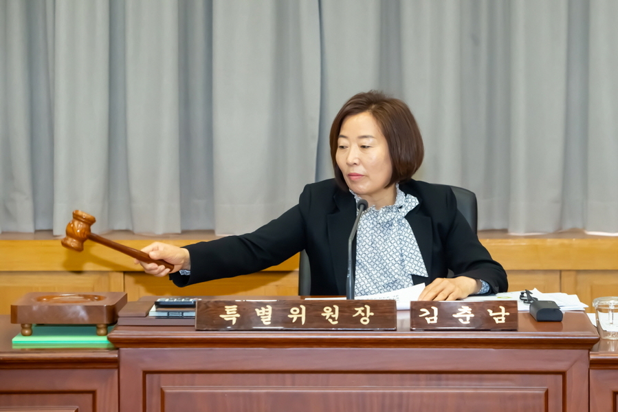 ▲ 김춘남 위원장.ⓒ구미시의회