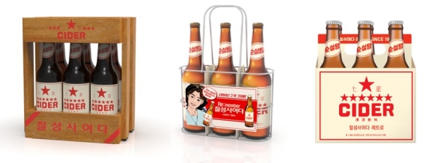 ▲ 칠성사이다 레트로 패키지ⓒ롯데칠성음료