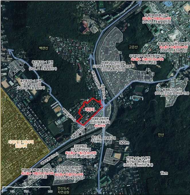 ▲ 홍은5주택재건축 정비구역 위치도.ⓒ서울시