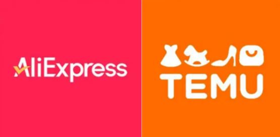 ▲ 알리익스프레스, 테무 로고ⓒ각사